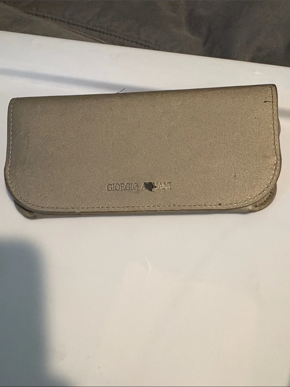 Giorgio Armani Women's Brown Gradient Aviator Sunglasses with Tan Case